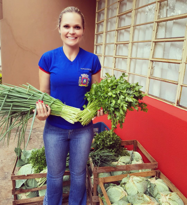 Base da alimentação escolar em Marilândia do Sul vem da agricultura familiar