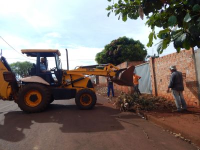 Marilândia do Sul intensifica trabalho para apoiar moradores na limpeza de quintais