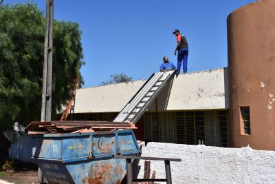 CMEI Carinha de Anjo receberá reforma do telhado e parte elétrica
