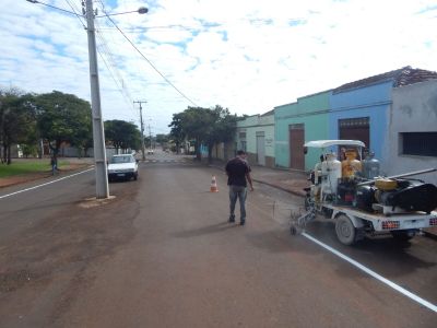 Prefeitura de Marilândia do Sul Realiza Sinalização Urbana na Cidade