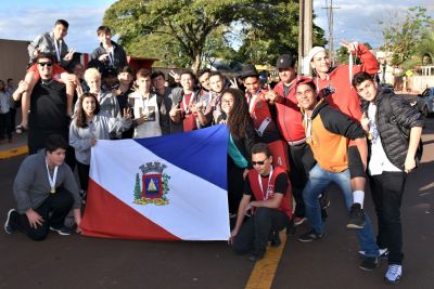 Campeões no Basquete são recebidos com festa em Marilândia do Sul