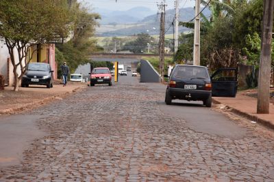 Avenida Ponta Grossa receberá asfalto e padronização de calçadas
