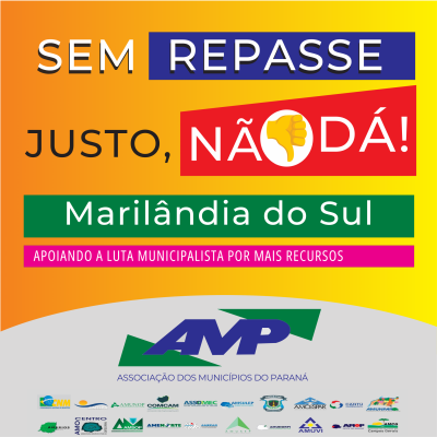 Marilândia do Sul adere a mobilização municipalista para reivindicar maior repasse de verba para os municípios