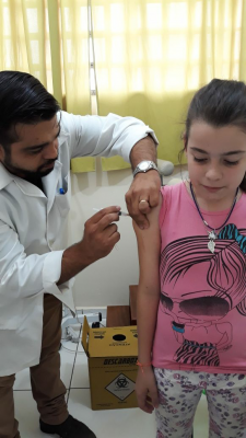Campanha de vacinação ultrapassa 50% da meta em Marilândia do Sul